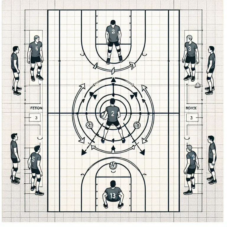 Расстановка в волейболе 5-1: Стратегия и тактика