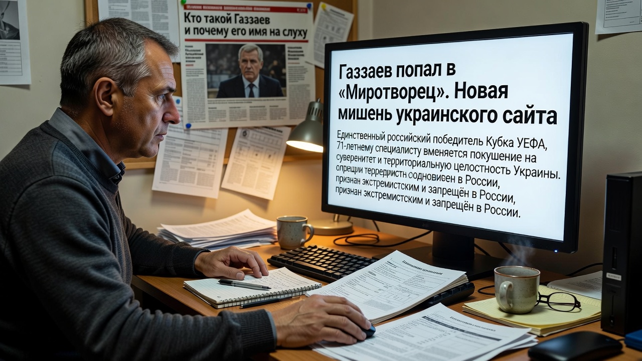 Газзаев попал в «Миротворец». Новая мишень украинского сайта