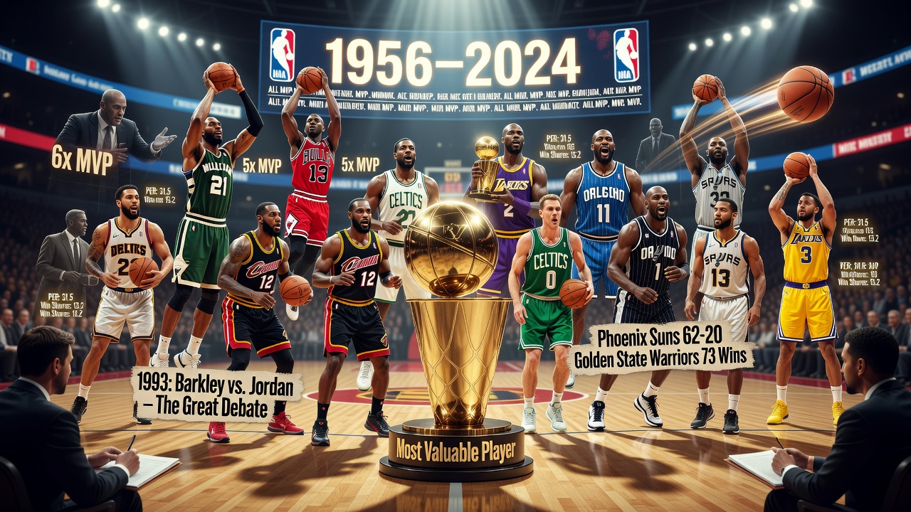 Кто такой mvp в баскетболе? Список всех обладателей награды MVP за историю NBA