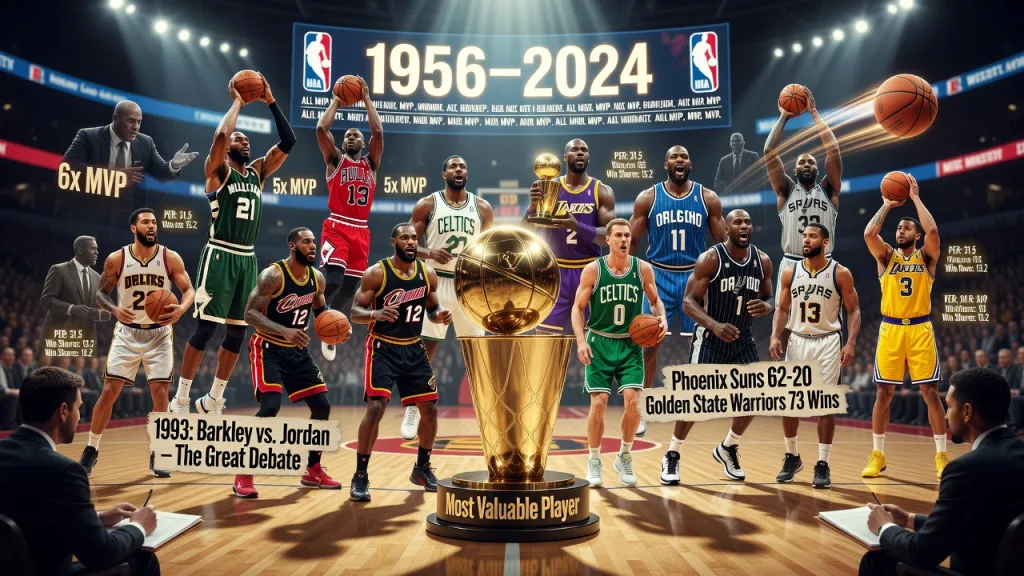 Кто такой mvp в баскетболе? Список всех обладателей награды MVP за историю NBA