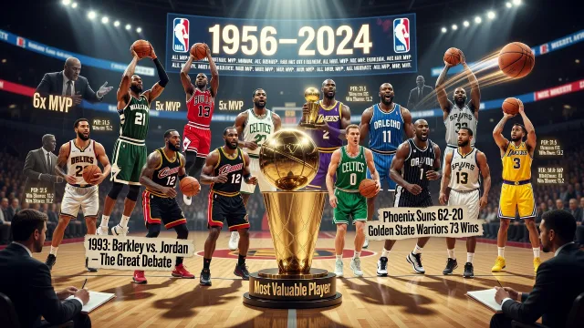 Кто такой mvp в баскетболе? Список всех обладателей награды MVP за историю NBA