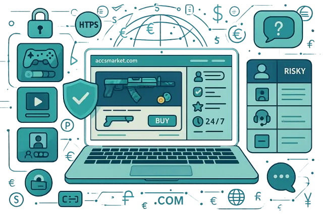 Как выбрать безопасную платформу для покупки и продажи аккаунтов и цифровых товаров в своем регионе